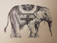 Elephantus (100cmx70cm)